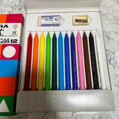 新品使用‼️ 入学準備に‼️　クーピー　文房具　12色の画像