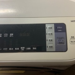 ドラム式洗濯機　乾燥機能ありの画像