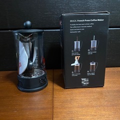 フレンチプレスコーヒーメーカーの画像