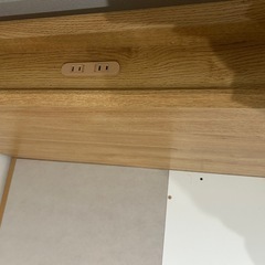 ニトリ　セミダブルベッド　コンセント付きの画像