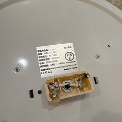 円形木製シーリングライト AC100Vの画像