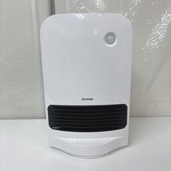 I735 🌈 2022年製も美品♪ IRIS OHYAMA セラミックヒーター [人感センサー付き /首振り機能] ⭐ 動作確認済 ⭐ クリーニング済の画像