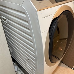 【引き取り限定】パナソニック　ドラム式洗濯機　NV-9700R 白　2016年製の画像