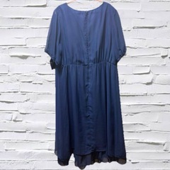 SUCRE ドレス 大きいサイズ 5L プラスサイズの画像