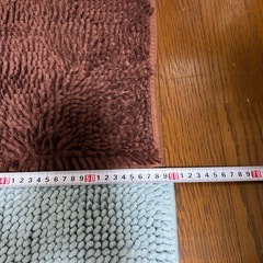 ニトリのバスマット等の画像