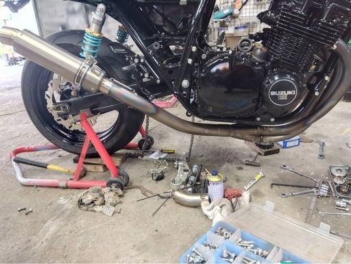 GSX1100Eチタン
マフラー