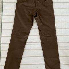 UNIQLO 茶色ズボン　メンズ　ウエスト７３ｃｍ　未使用品の画像