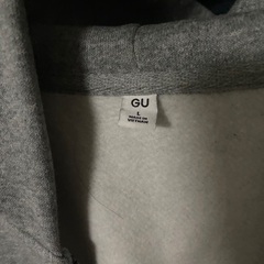 GU ヘビーウェイトスウェットフルジップパーカー Lサイズの画像