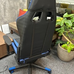 GTRACING ゲーミングチェア (ブラック/ブルー)の画像