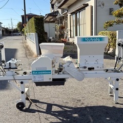 済み 【美品】Kubota クボタ SR-285KRW ニューきんぱ 電動播種機 100V 取説付　付属品の画像