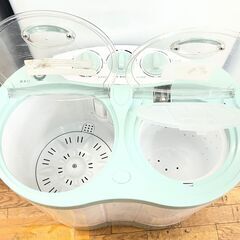 【リサイクルショップどりーむ鹿大前店】No.2001 小型洗濯機 アルミス AHB-02型 2015年製 2.0㎏の画像