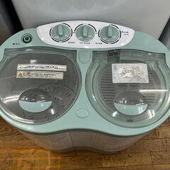 【リサイクルショップどりーむ鹿大前店】No.2001 小型洗濯機 アルミス AHB-02型 2015年製 2.0㎏の画像