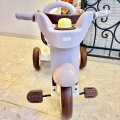 【格安】イーモ　三輪車　コンフォートブラウン　の画像