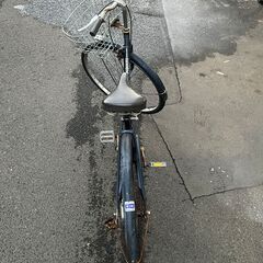 【リサイクルショップどりーむ鹿大前店】No.568 エコチャリNo.22645R ブルー 27インチ ギア無し ベル〇 ライト無しの画像