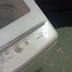 436 送料設置無料  アクア洗濯機　7㌔　20年製　冷蔵庫在庫あり　1人暮らしの画像