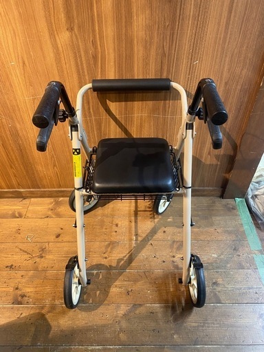 竹虎 ハッピーミニ ベージュ 歩行車 介護用品 手押し車 ベスト