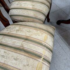 ★リユースのサカイ高崎店★TJ13539  4人掛けダイニングセット 茶 H72.5×D90×W145.5 クリーニング済みの画像