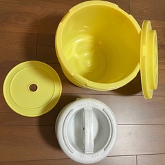 漬け物用プラスチック樽の画像