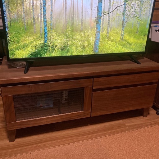 美品 ISSEIKI テレビボード 100cm ウォールナット  