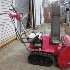 ホンダ除雪機 HS555S セル付・始動・動作確認済みです 北海道・札幌近郊の画像