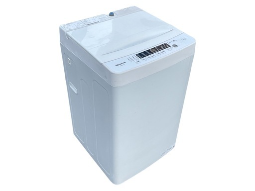【2512003】Hisense（ハイセンス） 全自動洗濯機 HW-K45E 2020年製