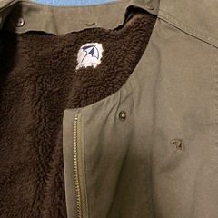 中ボア付き　ジャケット　アーノルドパーマーサイズMの画像