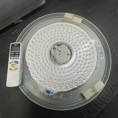 【中古】日立8畳用シーリングライト　リモコン付き【E1205IL】の画像
