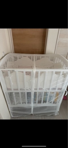 カトージ　ハイポジションベビーベッド