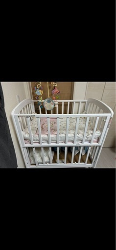 カトージ　ハイポジションベビーベッド