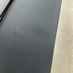 ★リユースのサカイ高崎店★TJ13545 大洋(株) デスク 黒 H71×D59×W120 クリーニング済みの画像