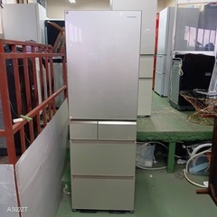 446 送料設置無料  Panasonic　自動製氷機能付き大型冷蔵庫　406Lの画像