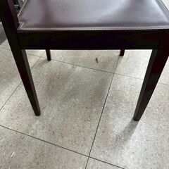 ★リユースのサカイ高崎店★TJ13547 J.L.Mollers チェア 茶 H85×D41×W45 クリーニング済みの画像