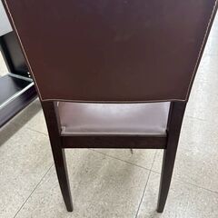 ★リユースのサカイ高崎店★TJ13547 J.L.Mollers チェア 茶 H85×D41×W45 クリーニング済みの画像