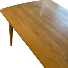 12/9 10:00-15:00引取りできる方 木製テーブル  149cmx85cm 高さ72cmの画像