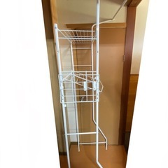 洗濯機　ランドリーラック  ラック　収納 棚 の画像