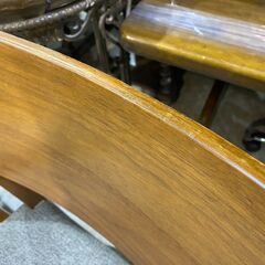 柏木工｜ウォールナット材｜160cm｜ダイニング5点セットの画像