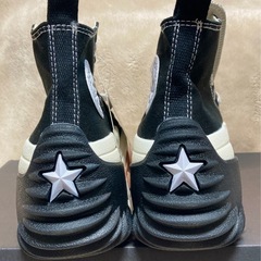 ランスターモーション 厚底ハイカット ブラック 23.5cm 【タグ付 新品 未使用品】の画像