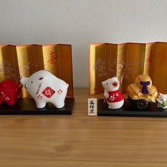 干支飾りセット売り（うさぎ以外）の画像