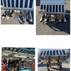 クボタ 田植機 SPJ40A 4条植 6.4馬力 セル ガソリン ロータリー式 水稲 植付 田植え機　苗取りボード付の画像