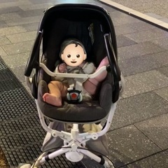 ベビーカーとチャイルドシートお譲りしますの画像