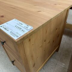 ★リユースのサカイ高崎店★TJ13552  デスク ライトブラウン H74×D64.5×W155 クリーニング済みの画像