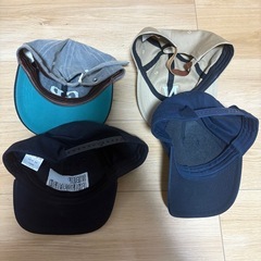 メンズ　帽子　キャップ　4点セットの画像