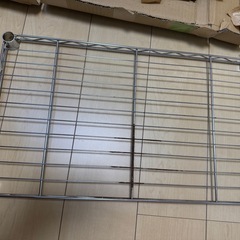 中古品 スチールラック 3段の画像