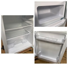 2023年製 2ドア YFR-D91(W) 山善の画像