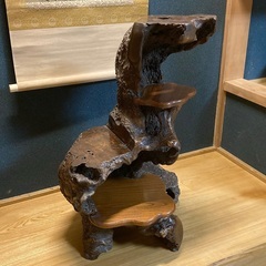 天然木の花台、お譲りしますの画像