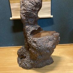 天然木の花台、お譲りしますの画像