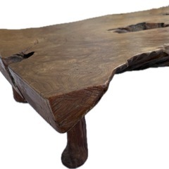 天然木の花台・飾り台｜温かみある足付きデザインの画像