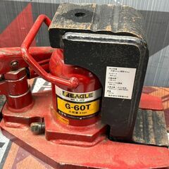 【中古】イーグル EAGLE G-60T 低床型爪付ジャッキ 爪荷重3ton 2点セット【ハンズクラフト佐賀】の画像