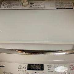 洗濯機　Hicense HW-G75A wave wash 7.5kgの画像