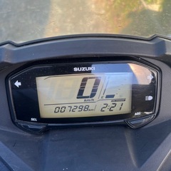 バーグマン125 低走行車の画像